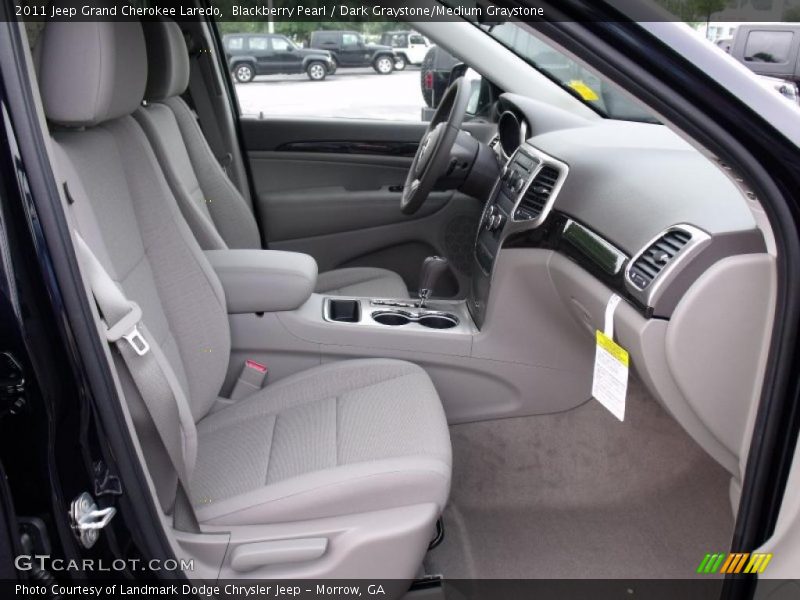 Blackberry Pearl / Dark Graystone/Medium Graystone 2011 Jeep Grand Cherokee Laredo