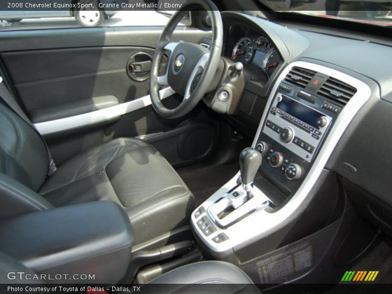 Granite Gray Metallic / Ebony 2008 Chevrolet Equinox Sport