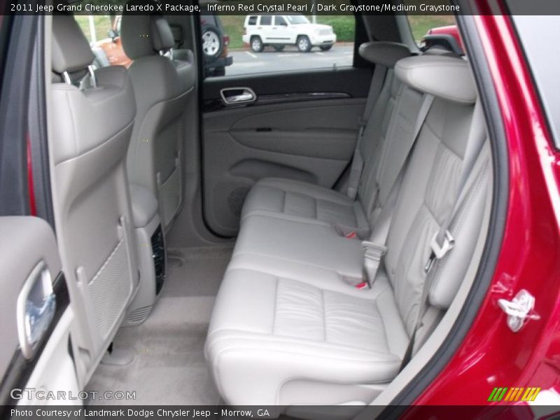 Inferno Red Crystal Pearl / Dark Graystone/Medium Graystone 2011 Jeep Grand Cherokee Laredo X Package