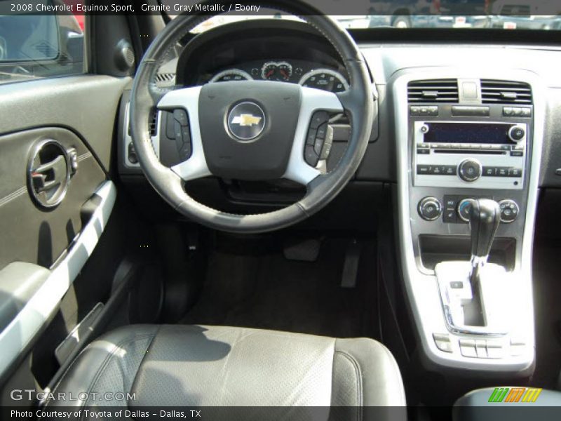 Granite Gray Metallic / Ebony 2008 Chevrolet Equinox Sport