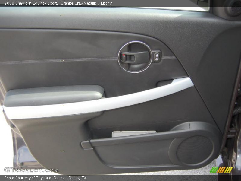 Granite Gray Metallic / Ebony 2008 Chevrolet Equinox Sport