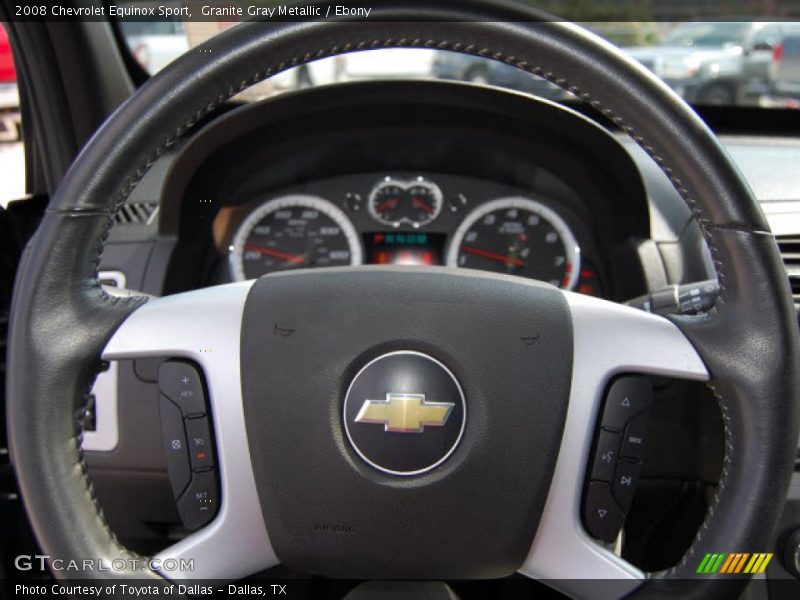 Granite Gray Metallic / Ebony 2008 Chevrolet Equinox Sport