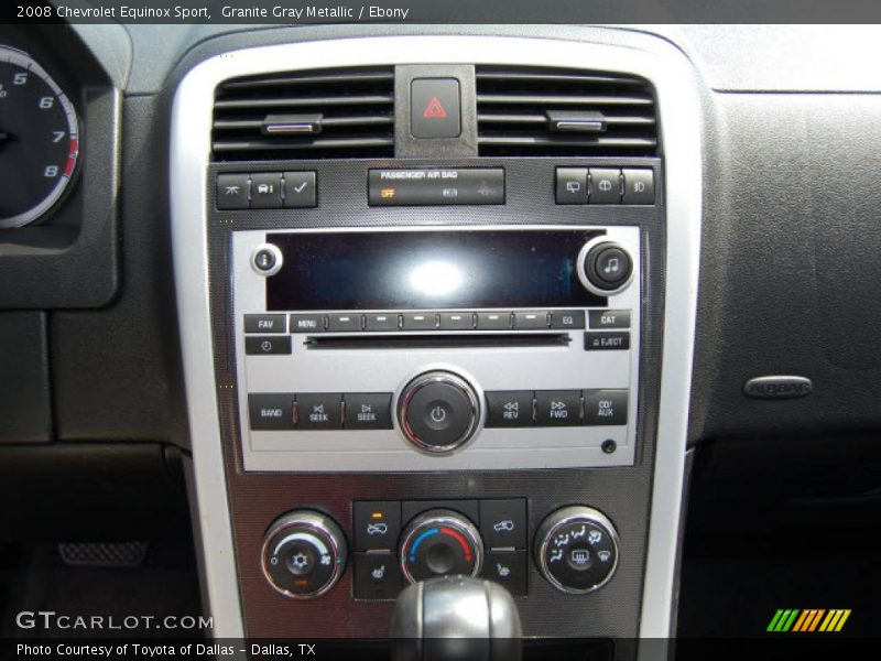Granite Gray Metallic / Ebony 2008 Chevrolet Equinox Sport