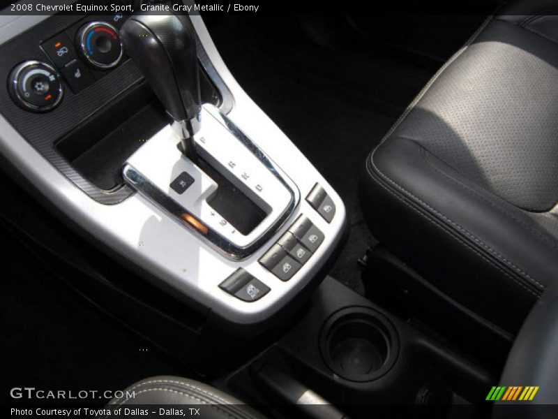 Granite Gray Metallic / Ebony 2008 Chevrolet Equinox Sport