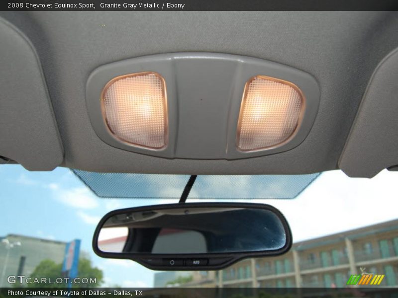 Granite Gray Metallic / Ebony 2008 Chevrolet Equinox Sport