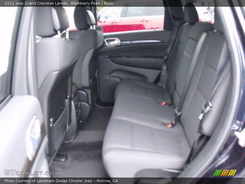 Blackberry Pearl / Black 2011 Jeep Grand Cherokee Laredo
