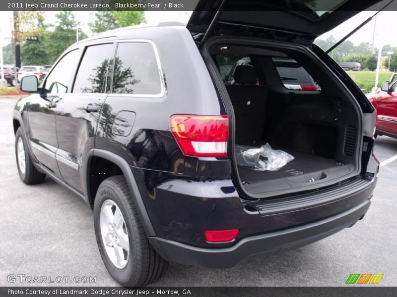 Blackberry Pearl / Black 2011 Jeep Grand Cherokee Laredo