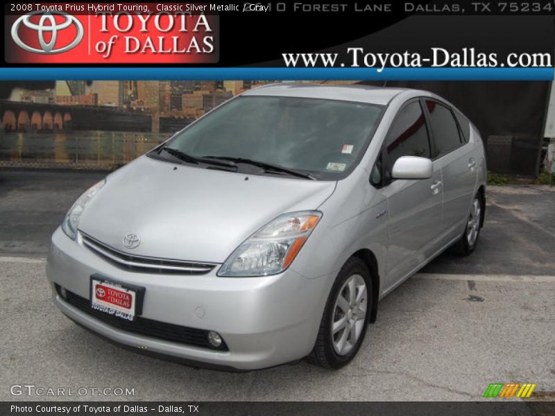 Classic Silver Metallic / Gray 2008 Toyota Prius Hybrid Touring