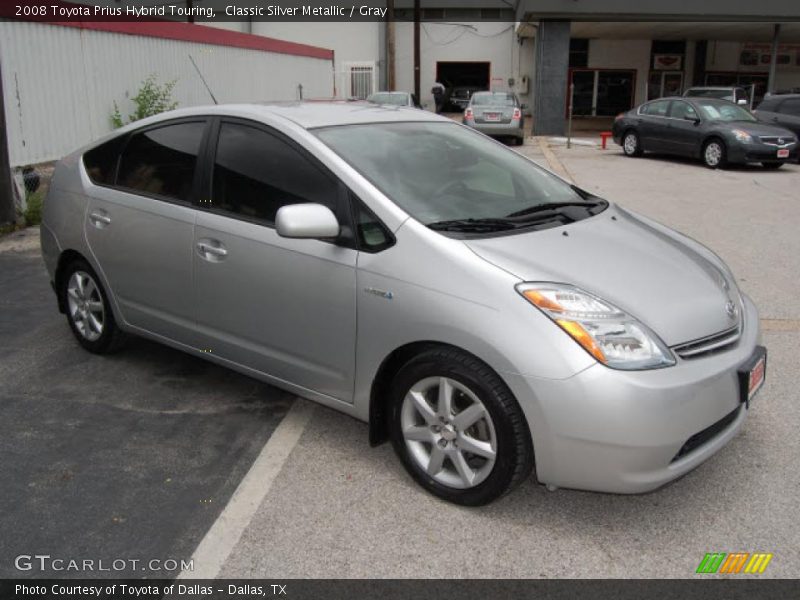 Classic Silver Metallic / Gray 2008 Toyota Prius Hybrid Touring