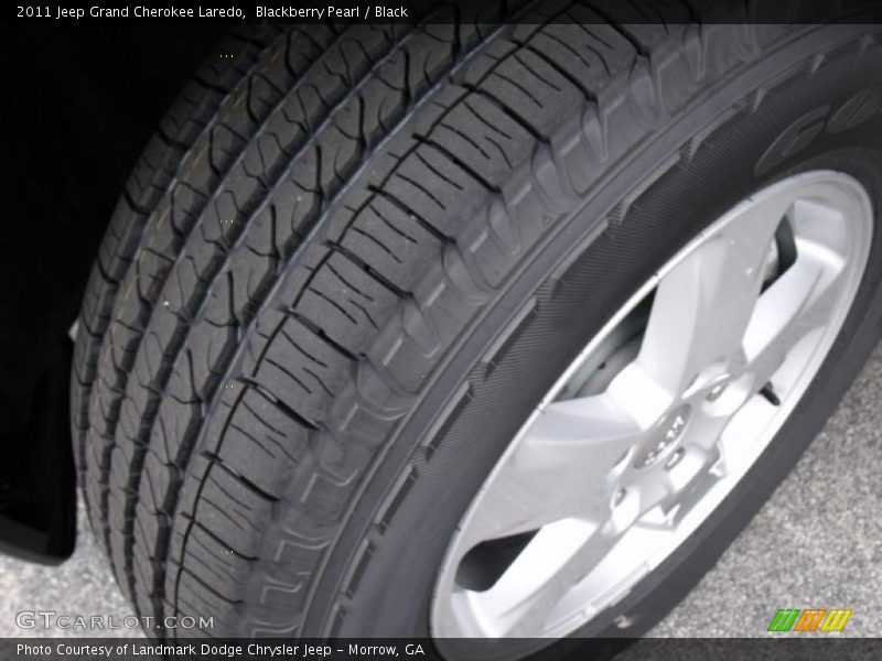 Blackberry Pearl / Black 2011 Jeep Grand Cherokee Laredo