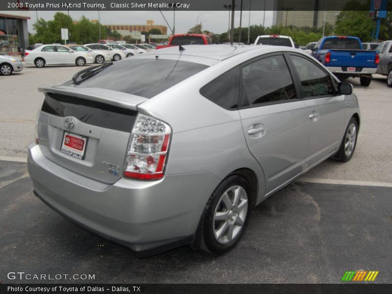 Classic Silver Metallic / Gray 2008 Toyota Prius Hybrid Touring