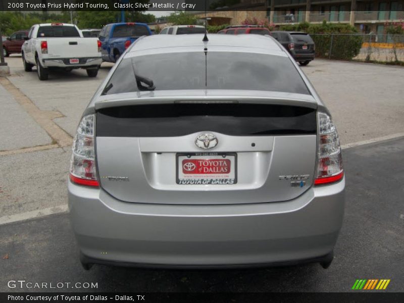 Classic Silver Metallic / Gray 2008 Toyota Prius Hybrid Touring