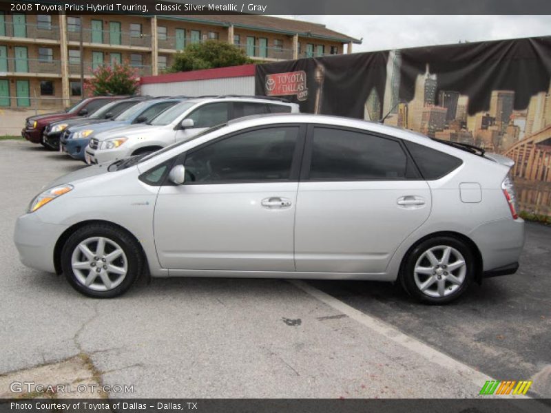 Classic Silver Metallic / Gray 2008 Toyota Prius Hybrid Touring