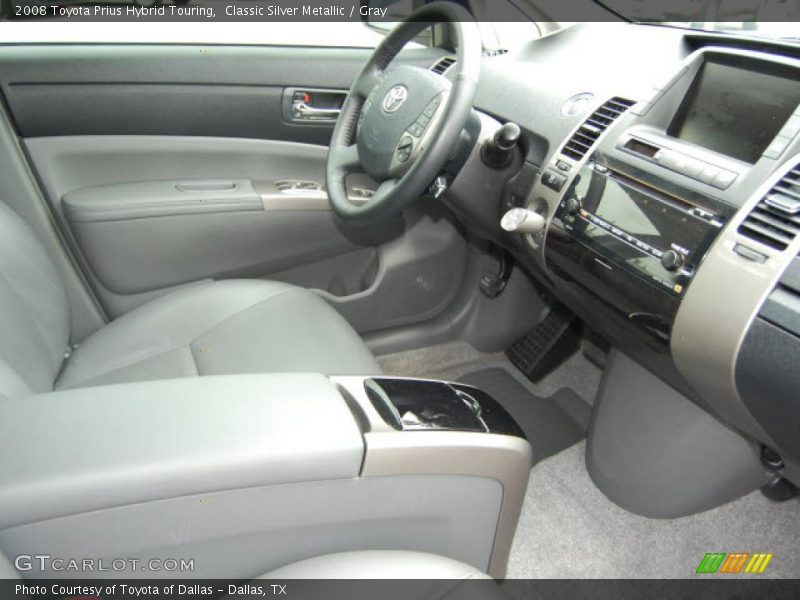 Classic Silver Metallic / Gray 2008 Toyota Prius Hybrid Touring