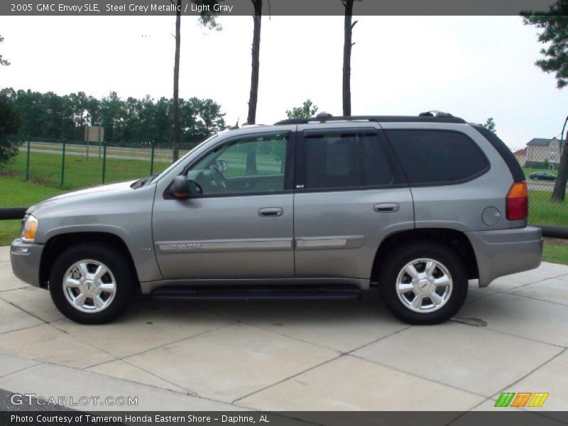 Steel Grey Metallic / Light Gray 2005 GMC Envoy SLE