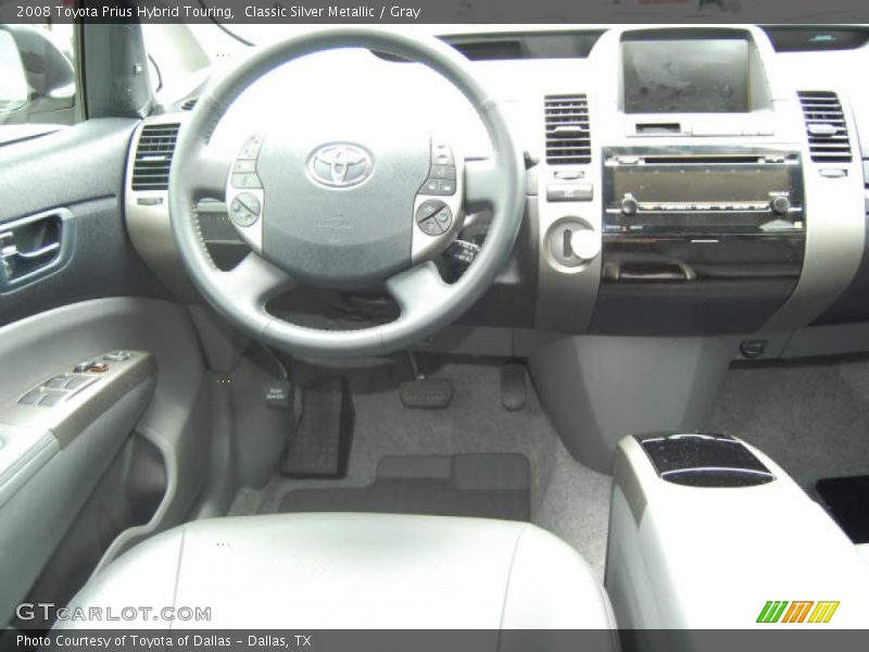 Classic Silver Metallic / Gray 2008 Toyota Prius Hybrid Touring