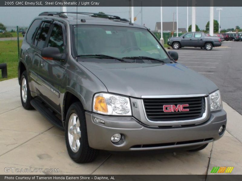 Steel Grey Metallic / Light Gray 2005 GMC Envoy SLE