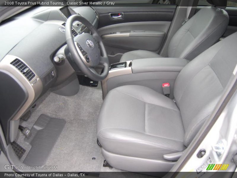 Classic Silver Metallic / Gray 2008 Toyota Prius Hybrid Touring