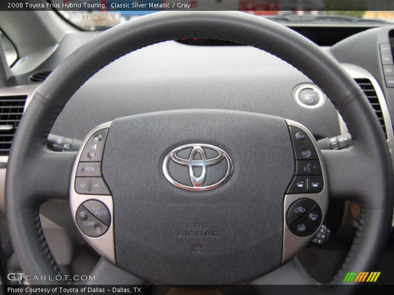 Classic Silver Metallic / Gray 2008 Toyota Prius Hybrid Touring