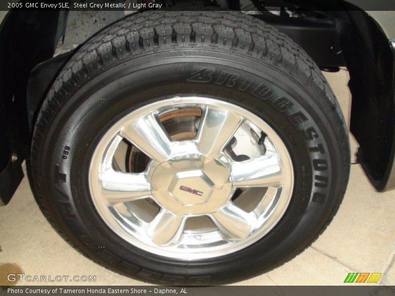 Steel Grey Metallic / Light Gray 2005 GMC Envoy SLE