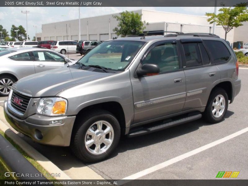 Steel Grey Metallic / Light Gray 2005 GMC Envoy SLE