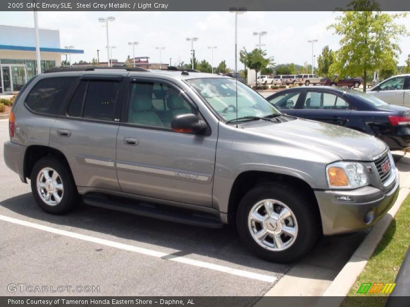 Steel Grey Metallic / Light Gray 2005 GMC Envoy SLE