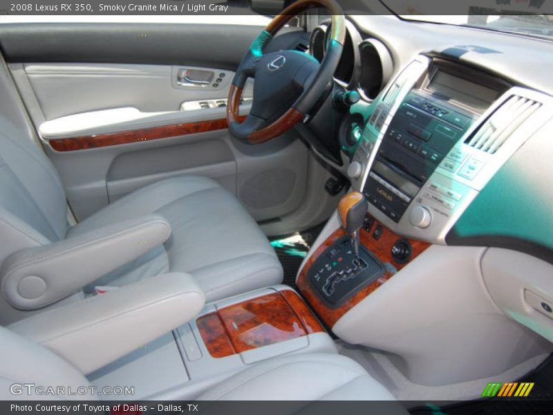 Smoky Granite Mica / Light Gray 2008 Lexus RX 350