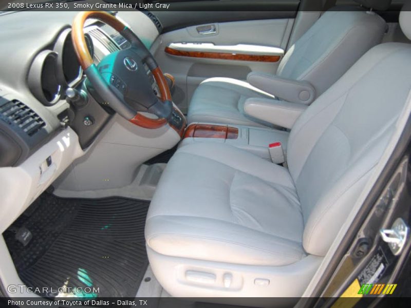 Smoky Granite Mica / Light Gray 2008 Lexus RX 350