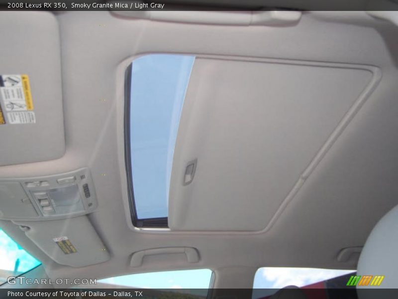 Smoky Granite Mica / Light Gray 2008 Lexus RX 350
