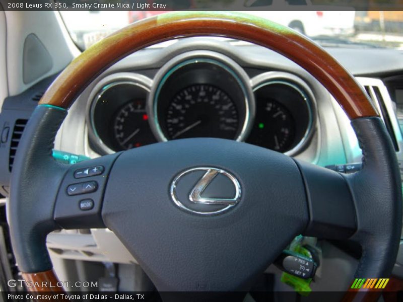 Smoky Granite Mica / Light Gray 2008 Lexus RX 350