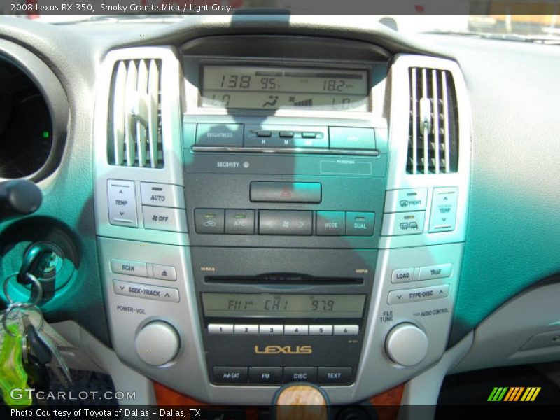 Smoky Granite Mica / Light Gray 2008 Lexus RX 350