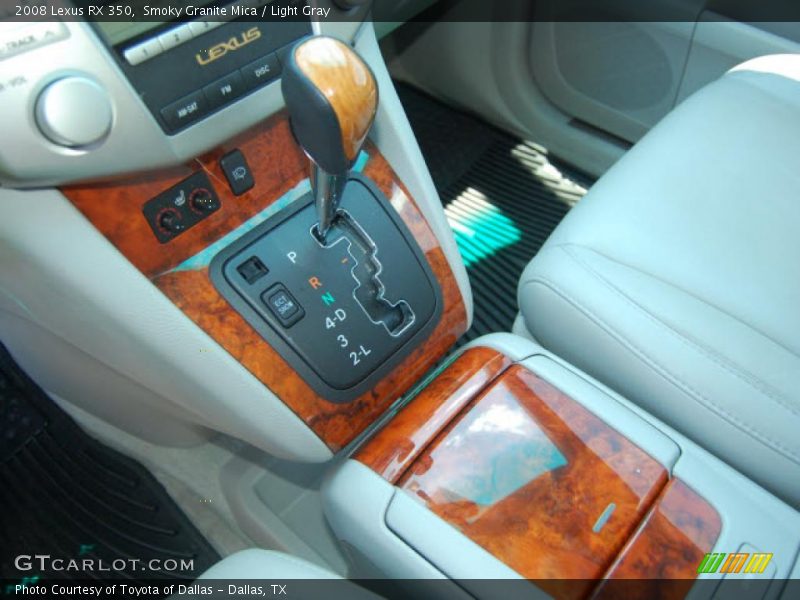 Smoky Granite Mica / Light Gray 2008 Lexus RX 350