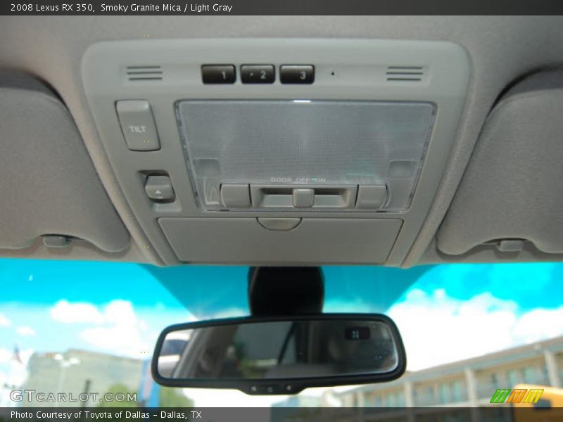 Smoky Granite Mica / Light Gray 2008 Lexus RX 350