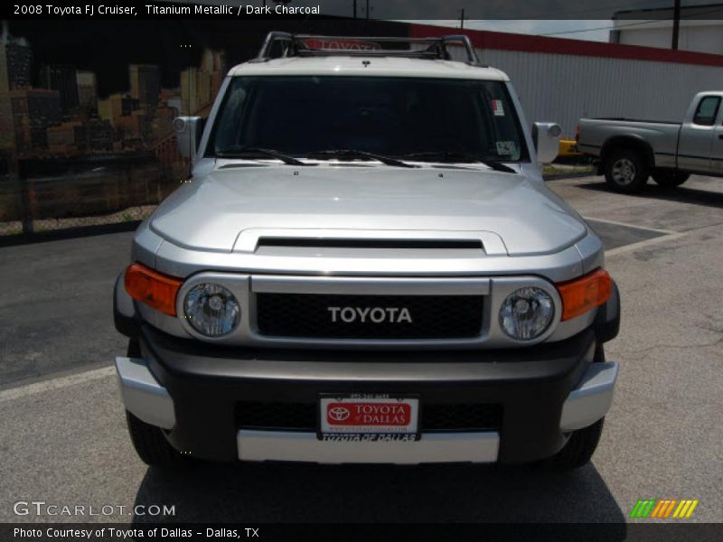 Titanium Metallic / Dark Charcoal 2008 Toyota FJ Cruiser