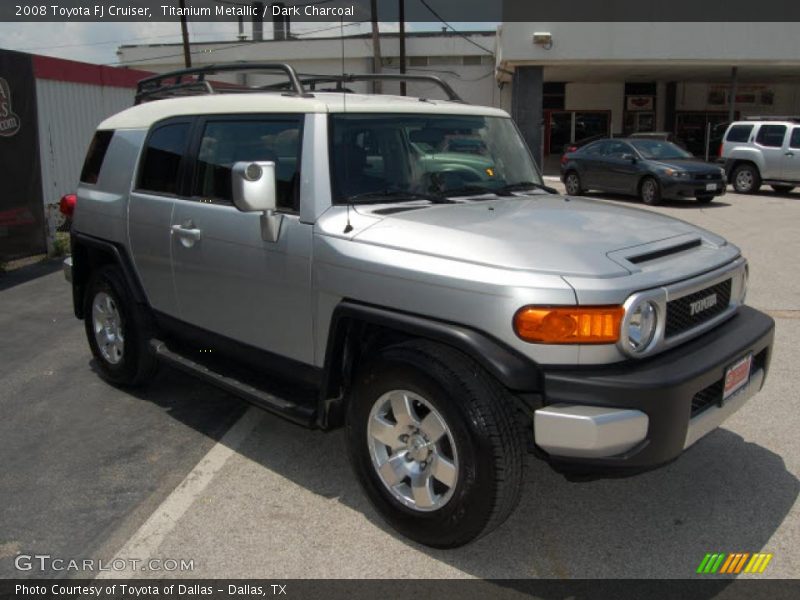 Titanium Metallic / Dark Charcoal 2008 Toyota FJ Cruiser