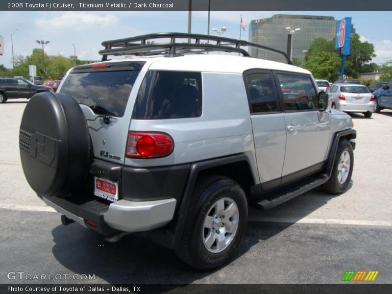 Titanium Metallic / Dark Charcoal 2008 Toyota FJ Cruiser