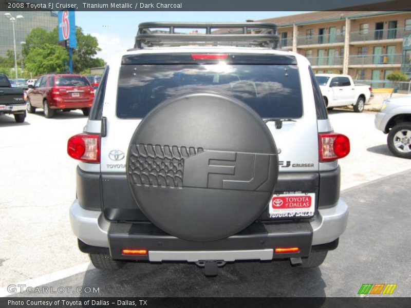 Titanium Metallic / Dark Charcoal 2008 Toyota FJ Cruiser