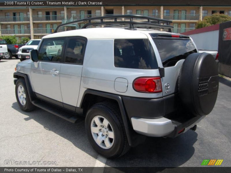 Titanium Metallic / Dark Charcoal 2008 Toyota FJ Cruiser