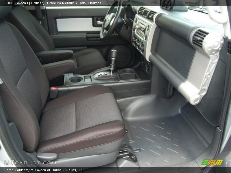 Titanium Metallic / Dark Charcoal 2008 Toyota FJ Cruiser