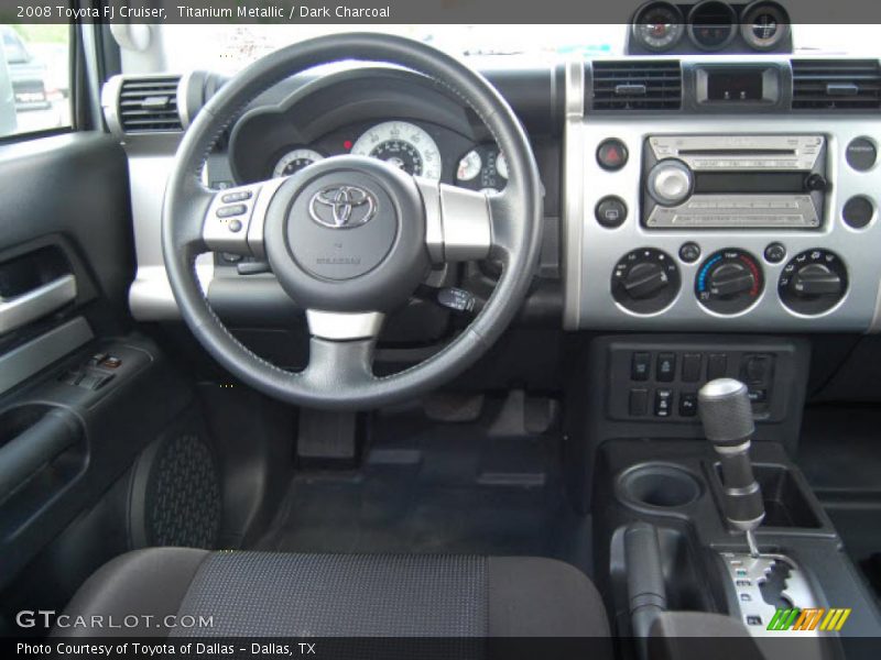 Titanium Metallic / Dark Charcoal 2008 Toyota FJ Cruiser