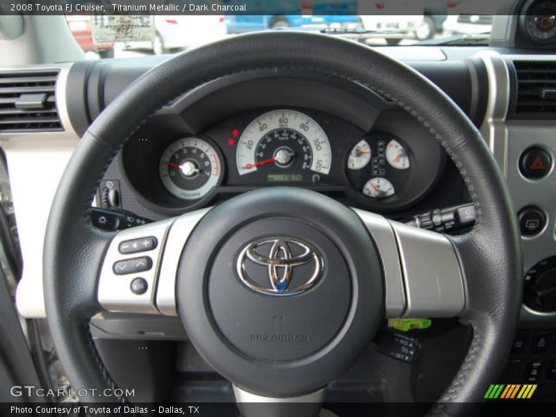 Titanium Metallic / Dark Charcoal 2008 Toyota FJ Cruiser