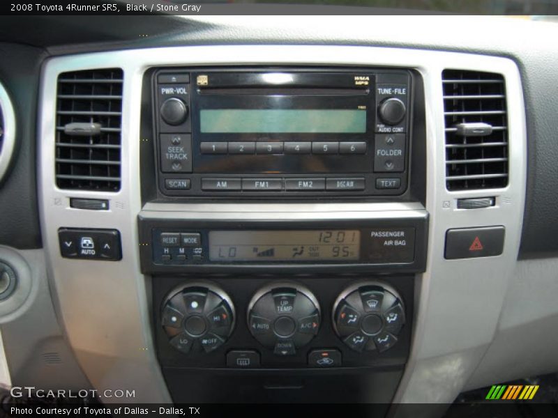 Black / Stone Gray 2008 Toyota 4Runner SR5