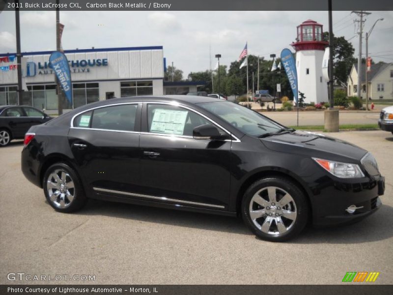 Carbon Black Metallic / Ebony 2011 Buick LaCrosse CXL