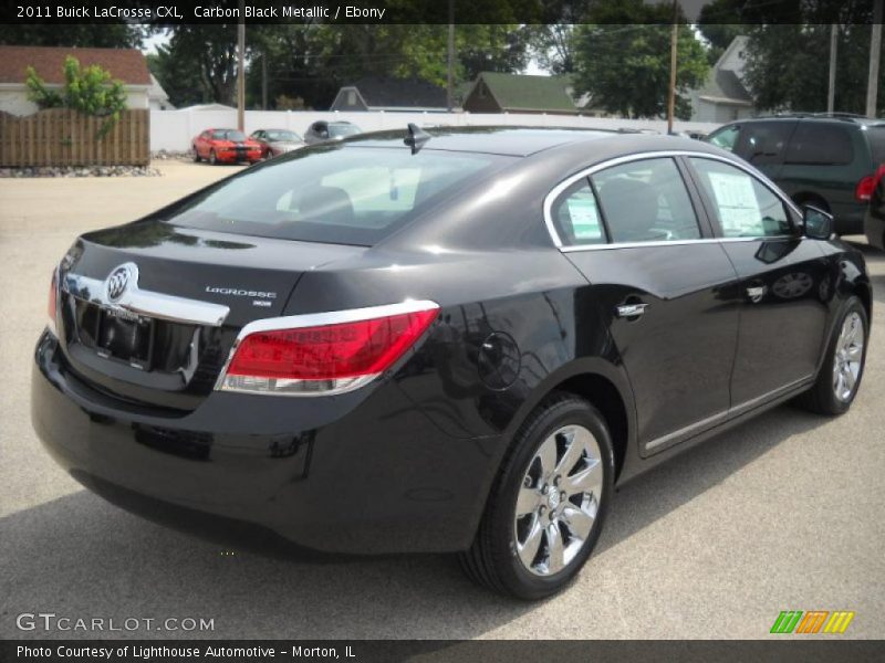 Carbon Black Metallic / Ebony 2011 Buick LaCrosse CXL