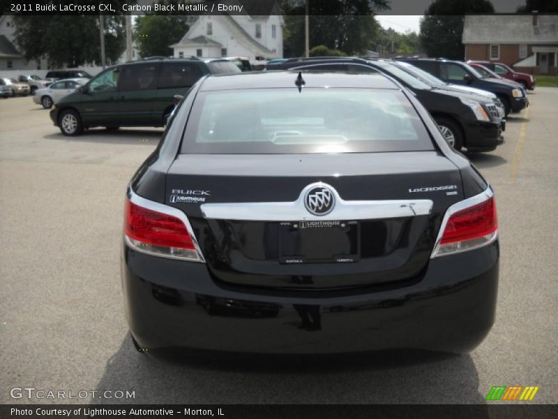 Carbon Black Metallic / Ebony 2011 Buick LaCrosse CXL