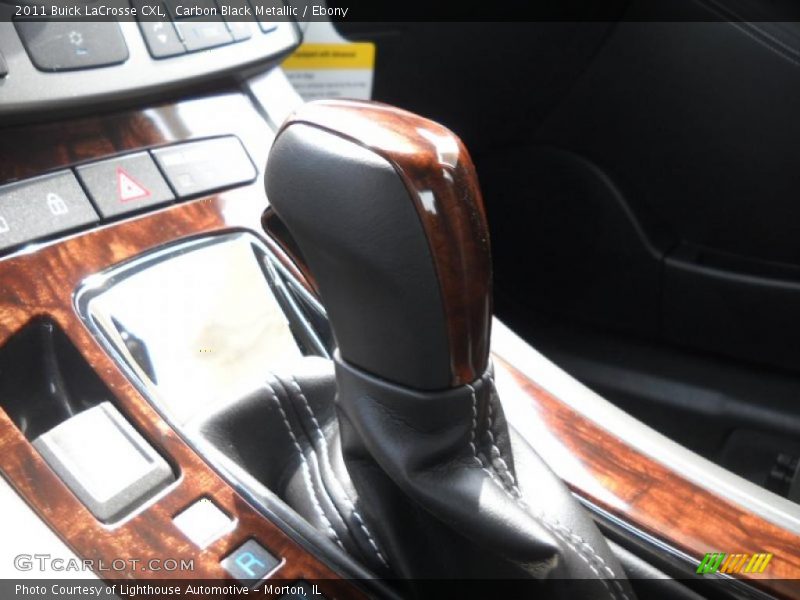 Carbon Black Metallic / Ebony 2011 Buick LaCrosse CXL