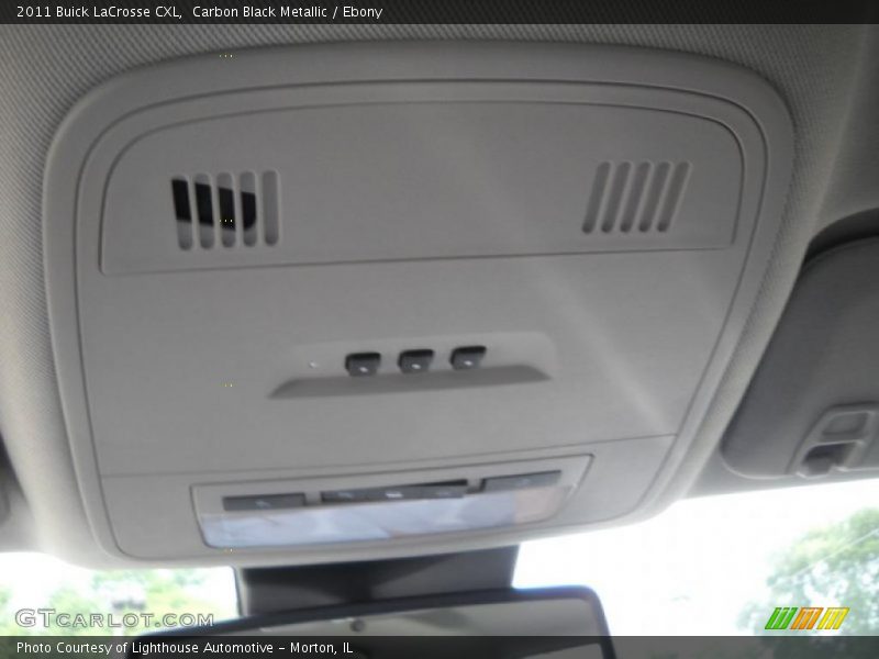 Carbon Black Metallic / Ebony 2011 Buick LaCrosse CXL