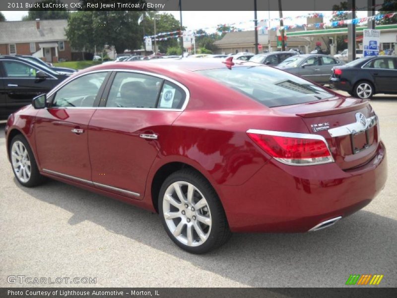 Red Jewel Tintcoat / Ebony 2011 Buick LaCrosse CXS