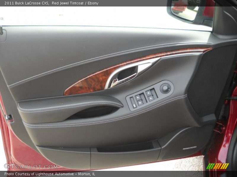 Red Jewel Tintcoat / Ebony 2011 Buick LaCrosse CXS