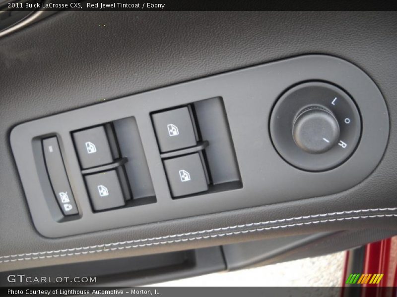 Red Jewel Tintcoat / Ebony 2011 Buick LaCrosse CXS